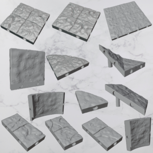 Magnetic Dungeon Tiles .STL